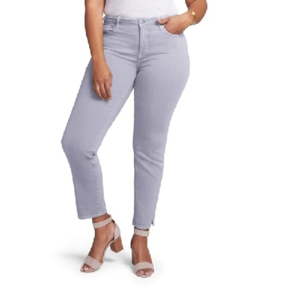 CURVES 360 BY NYDJ Slim Straight Leg Ankle Jeans